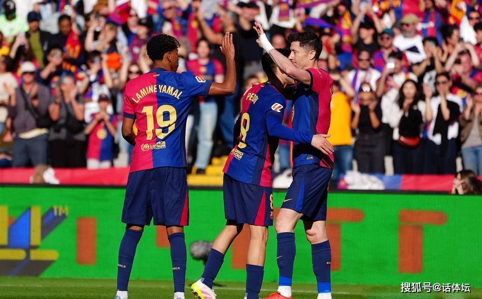 9连胜！4:1双杀，西甲大战：亚马尔、莱万闪耀，巴萨称霸5大联赛